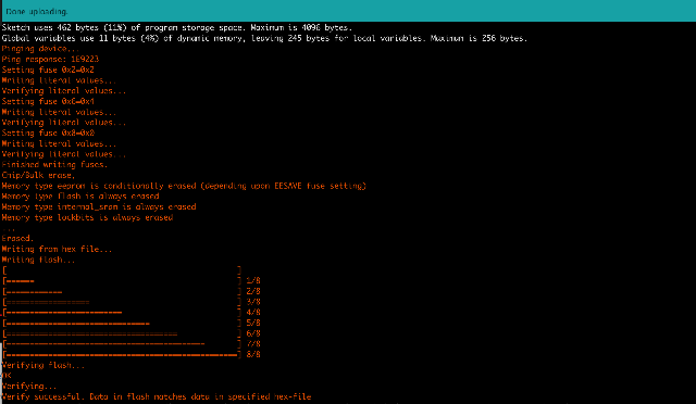 Directly sending the switch & blink code
