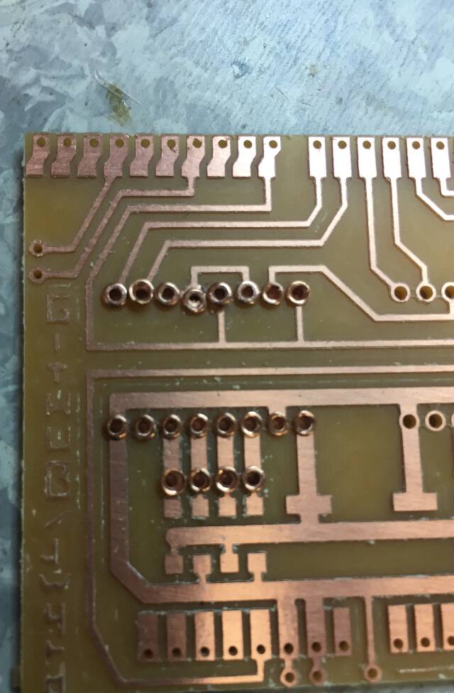 Stepper rivets too big