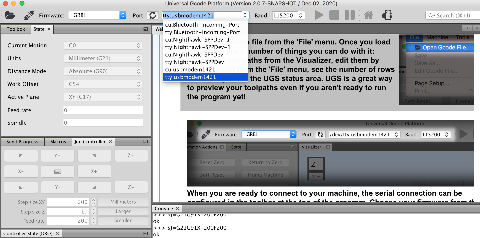 selecting the correct port
