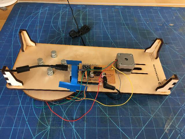 arduino stepstick and machine