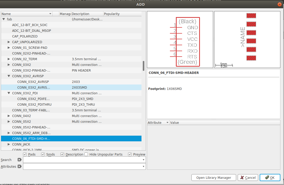 tool selecting