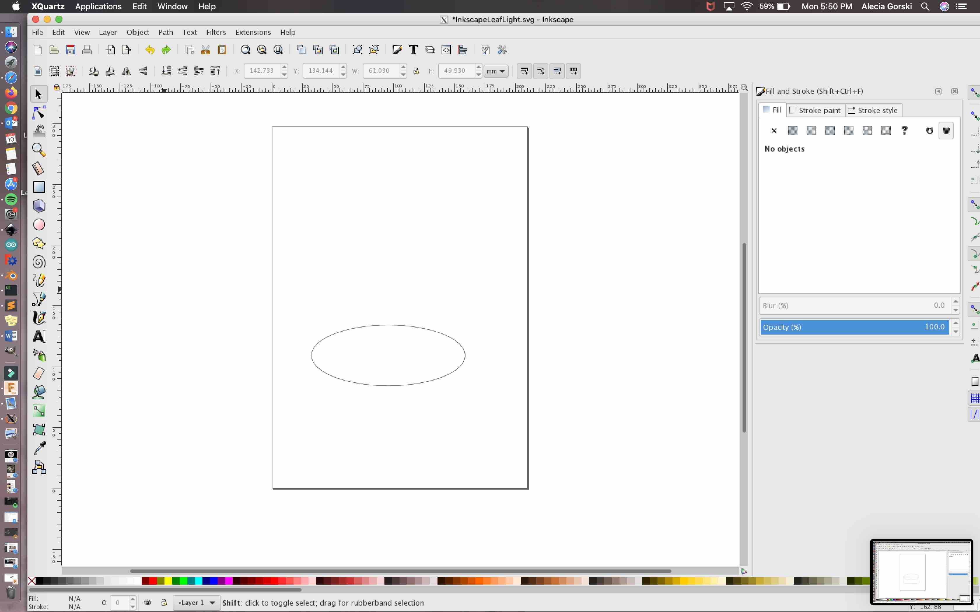 Inkscape Step 1