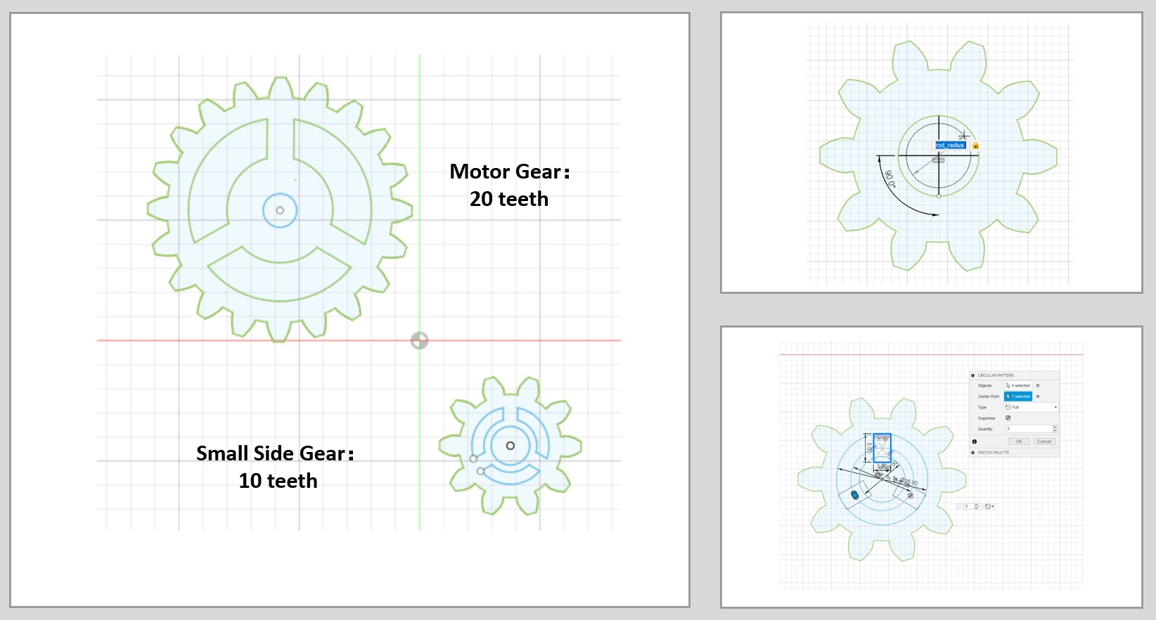 Small Side Gear Design