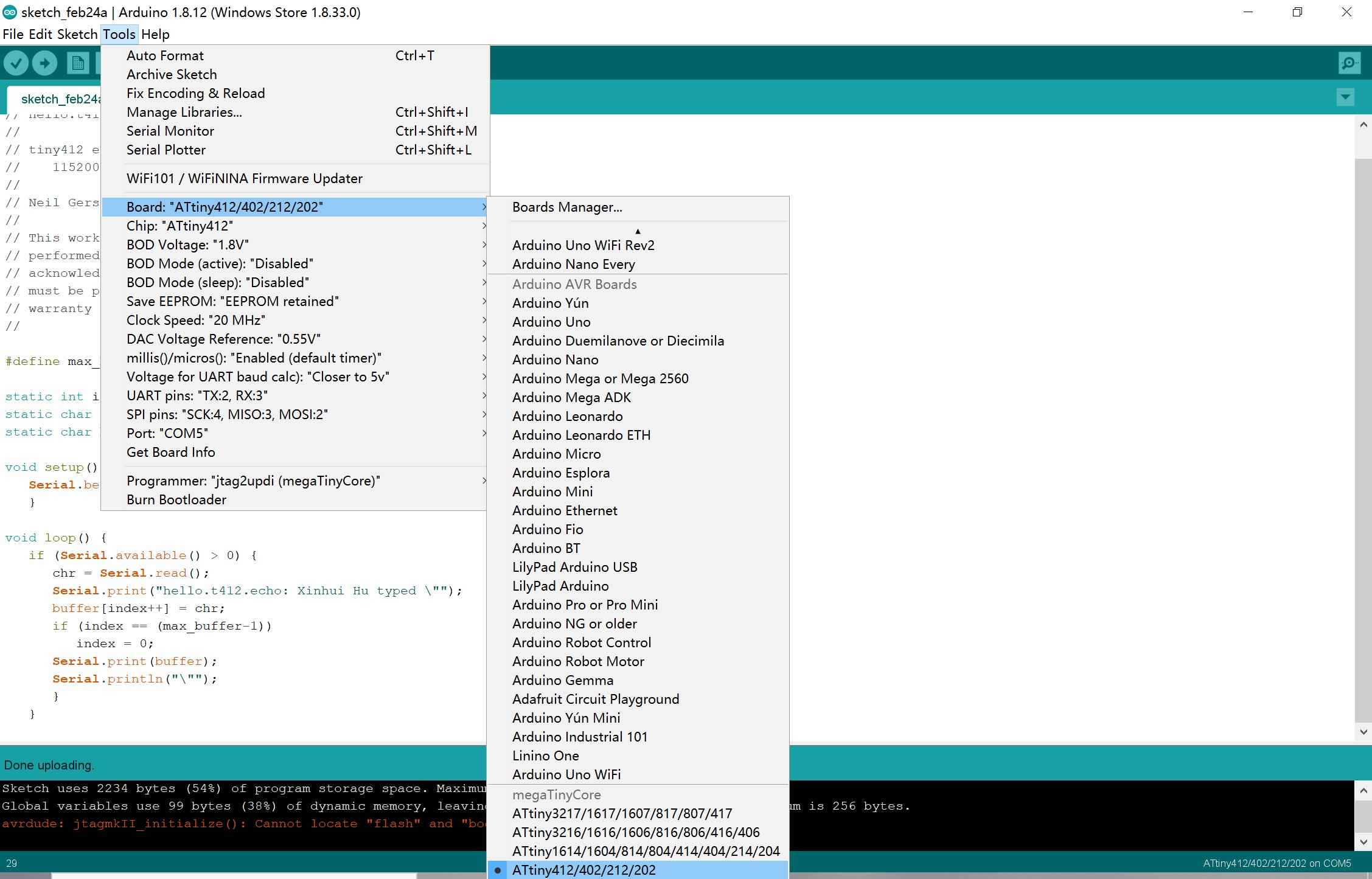 ATtiny Programming