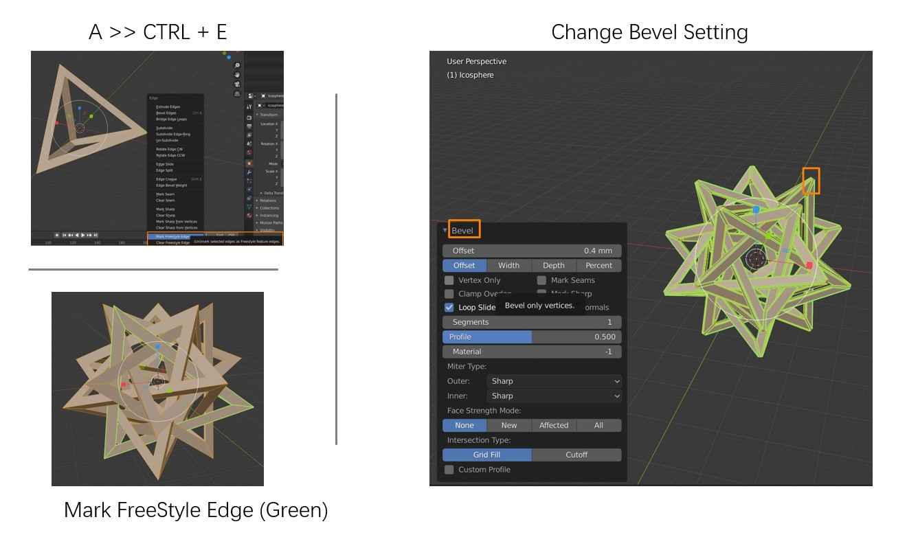 Bevel Modification