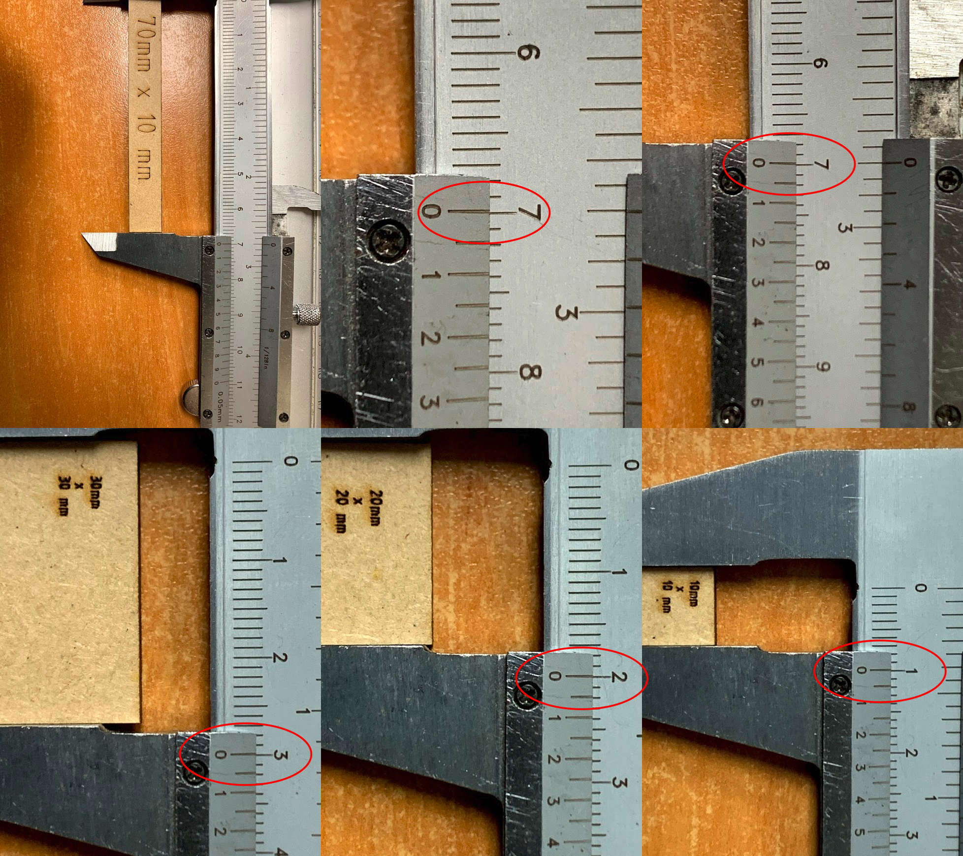 results of focus test 1