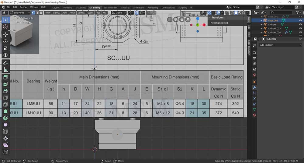 linear bearing 04