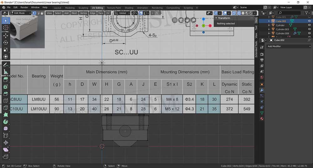 linear bearing 05