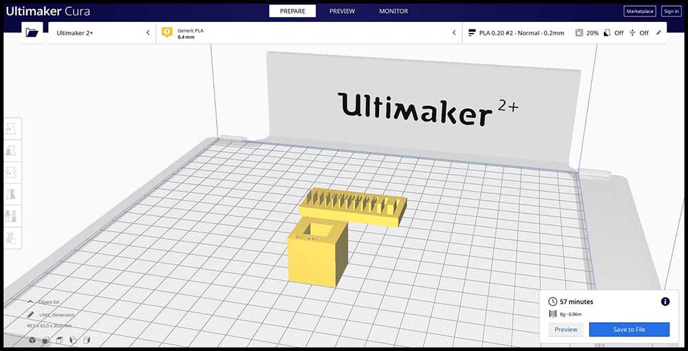 Cura Wall Thickness and Dimension