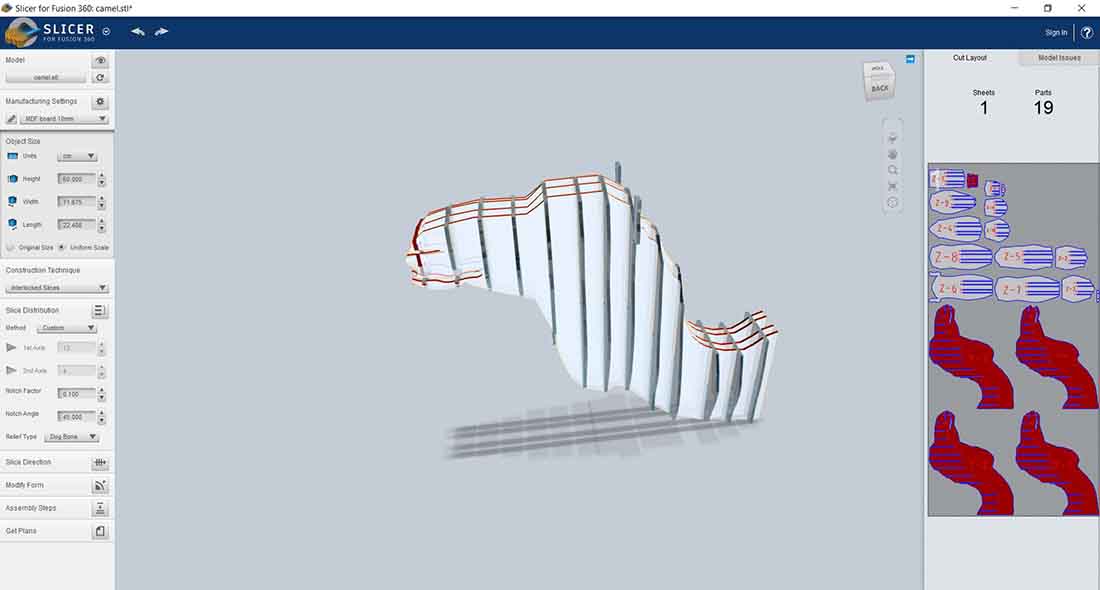 interlocked slices settings