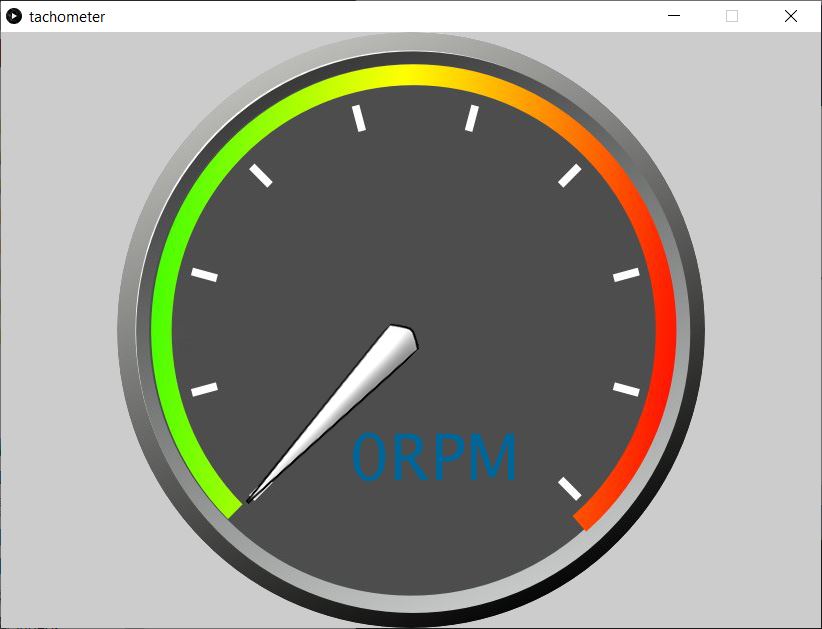 Tachometer indicator Problem 2 fix