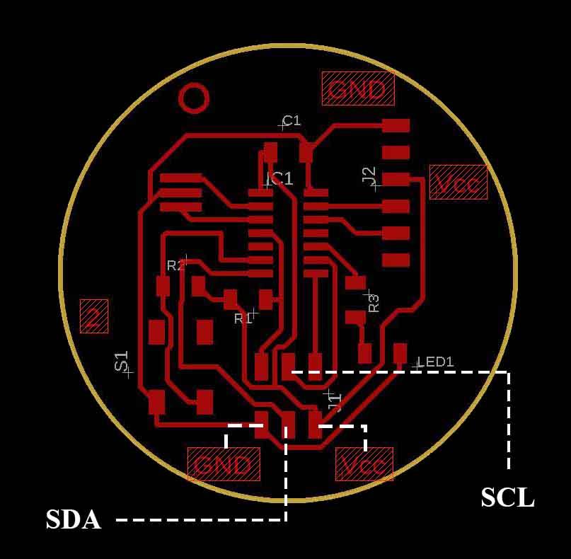 ATtiny44 board from week07