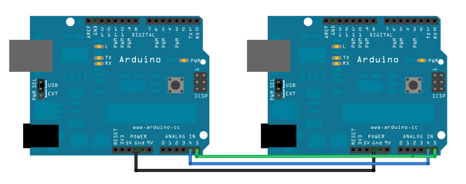 Orginal Arduino connection