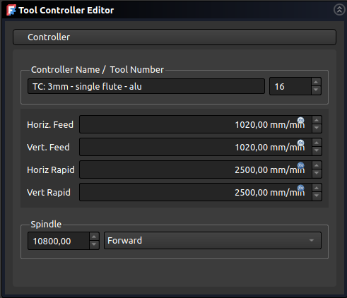 Aluminum cutting parameters