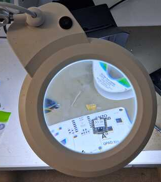 set through lense
