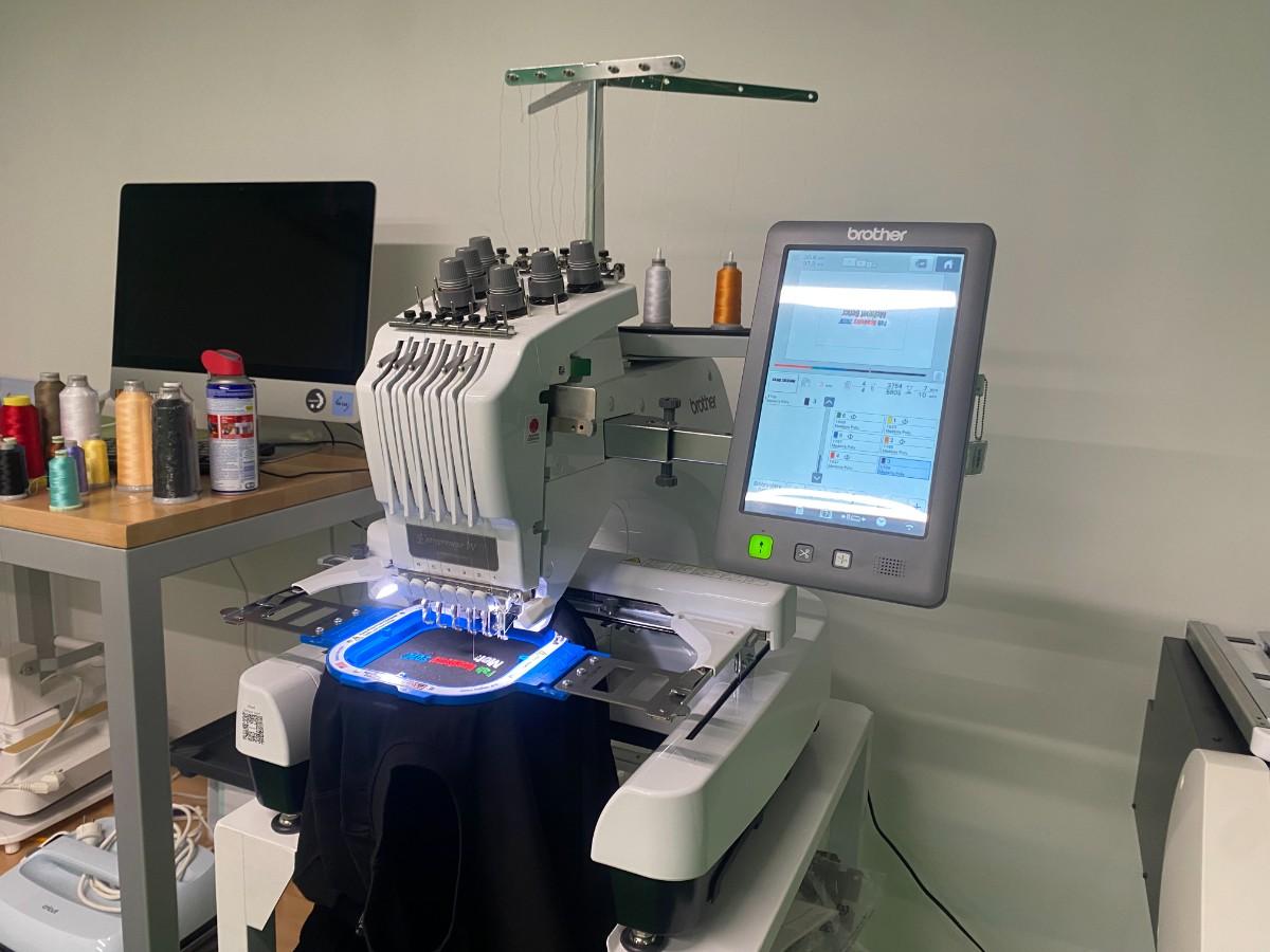 Brother embroidery machine