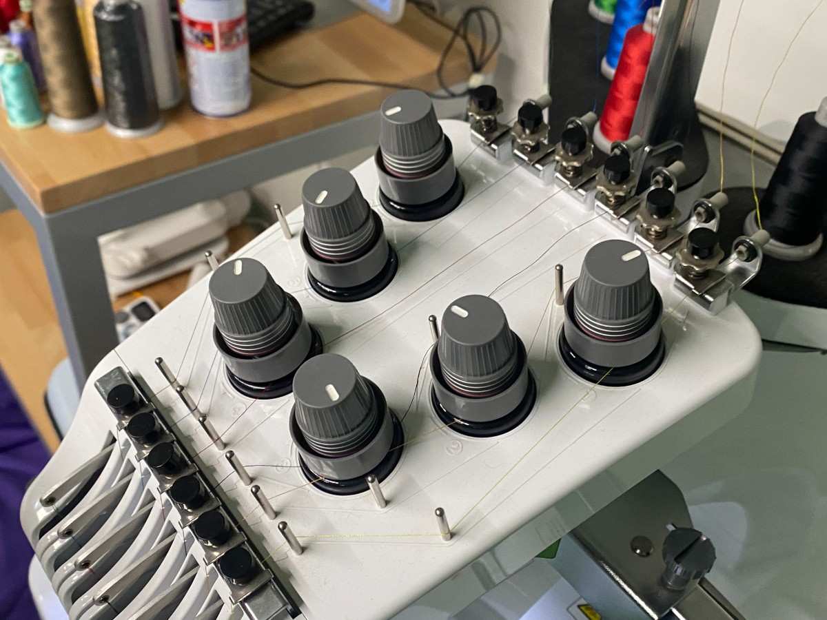 Machine setup 2