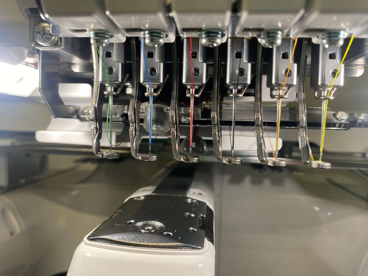 Machine setup 3