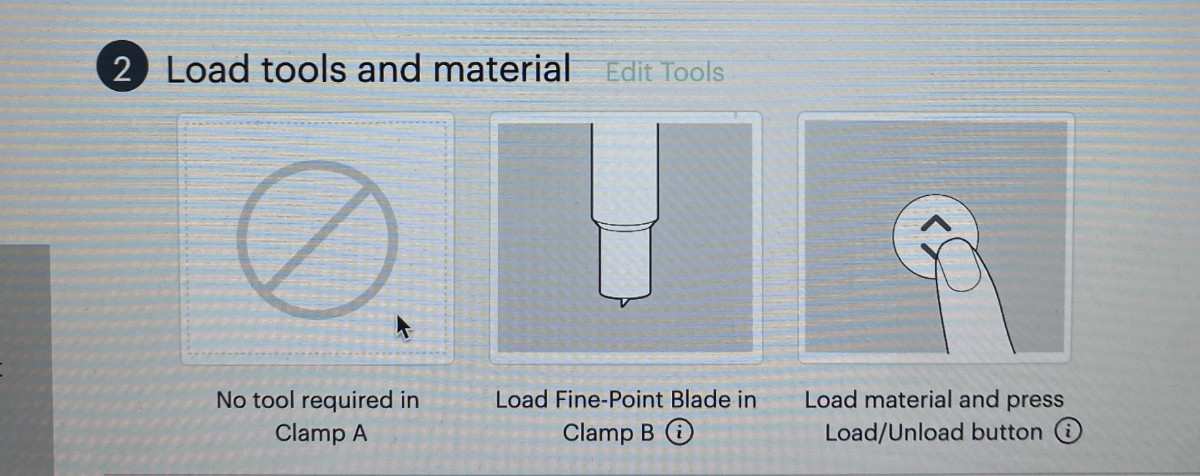 Instructions on Cricut Design Space
