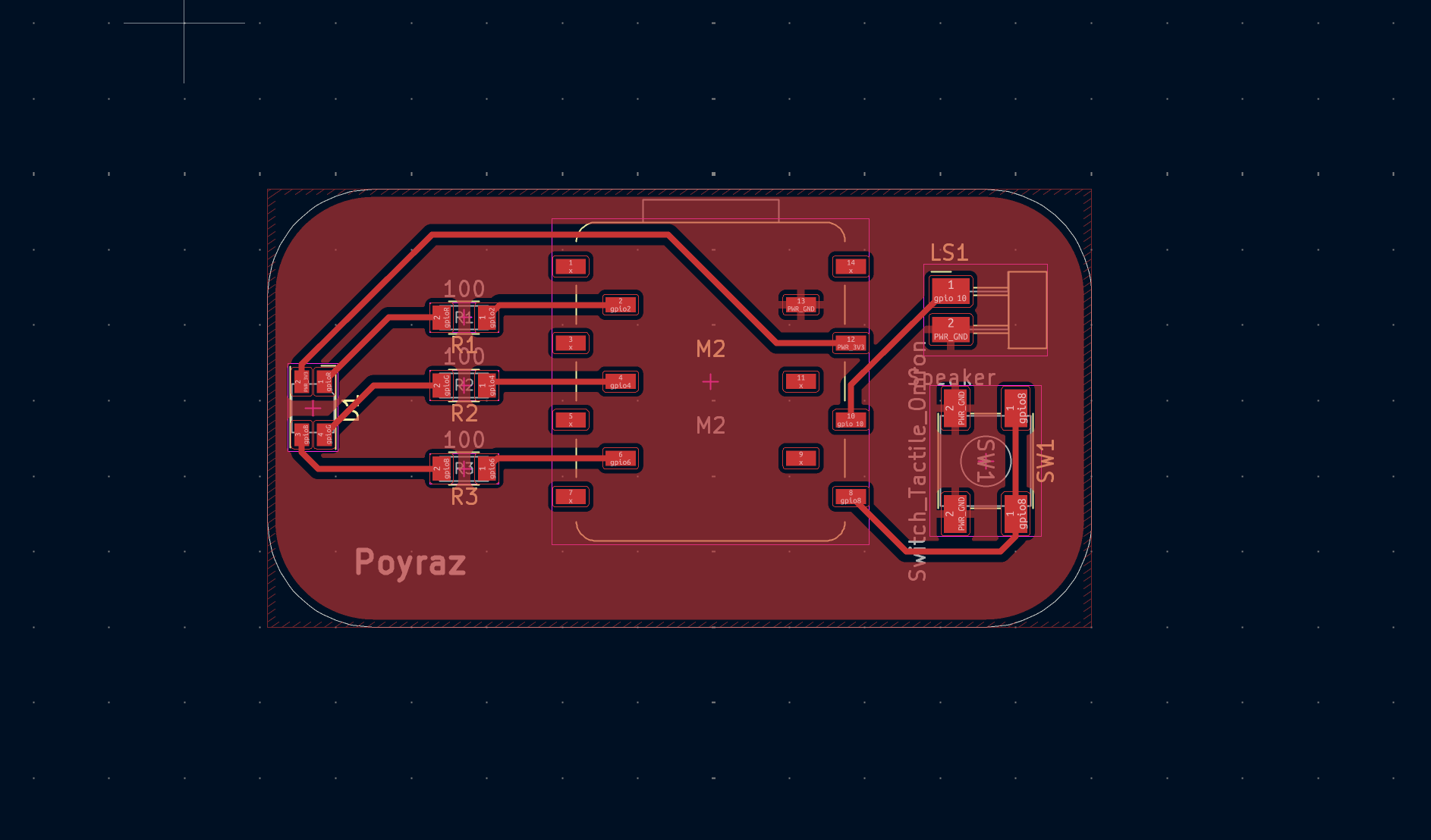 Hero shot of the PCB